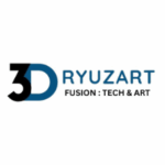 Logo Perusahaan 3D Ryuzart