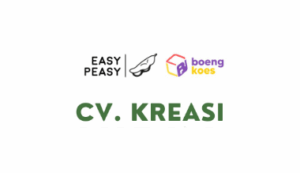 Logo Perusahaan CV. Kreasi (Easy Peasy & Boeng Koes) - Lowongan Kerja Marketing & Konten Kreator – Admin Operasional Gudang – Kitchen Fulltime Godean – Kitchen Part Time